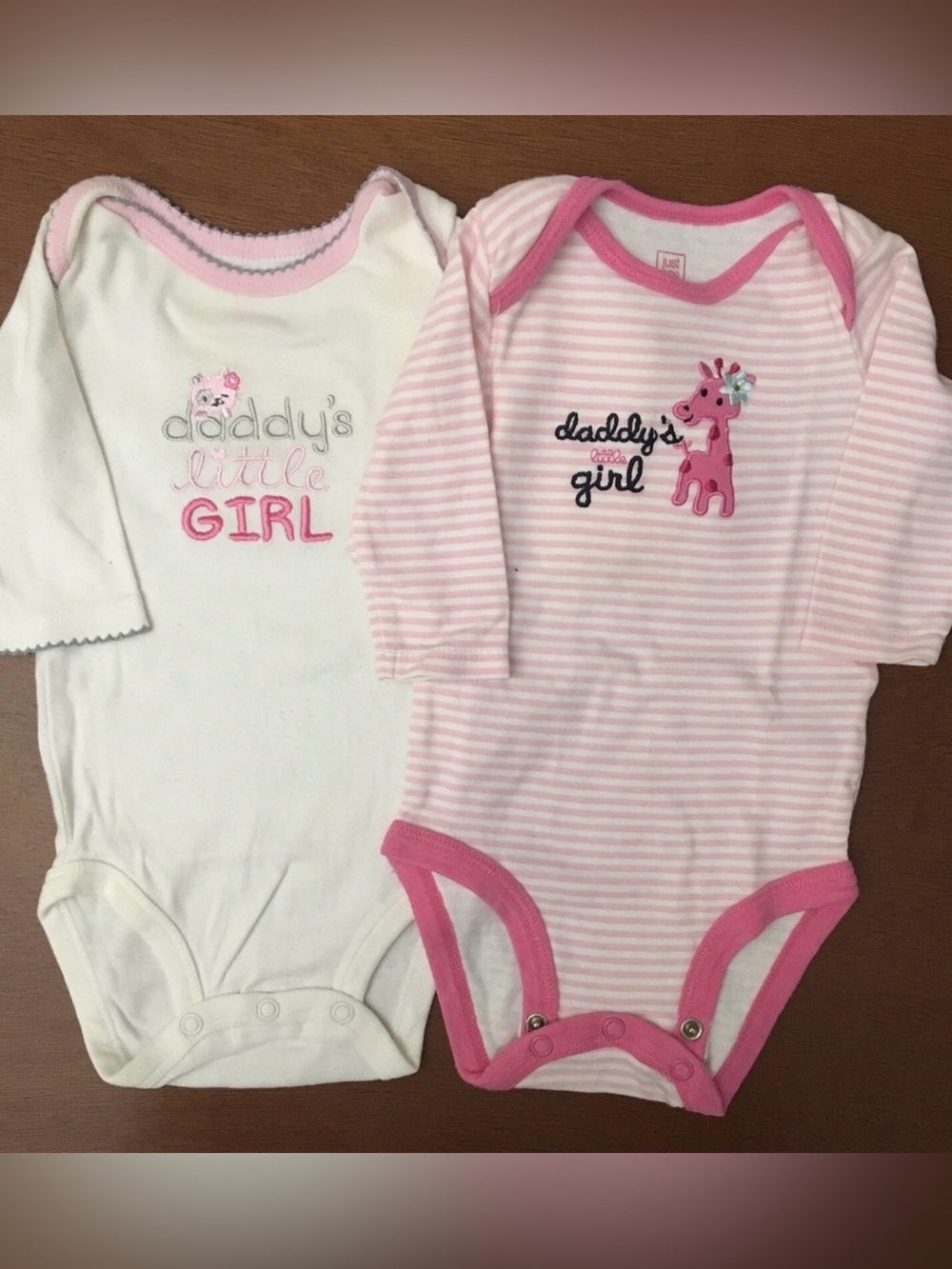 Just One You by Carter’s 3 month “Daddy’s Little Girl” 2 Bodysuits One Piece